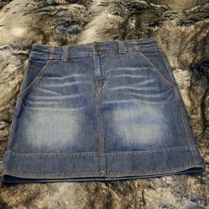 Life is Good Denim Jean Skirt